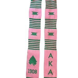 Pink and Green AKA Scarf